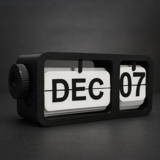 Modern Manual Flip Calendar