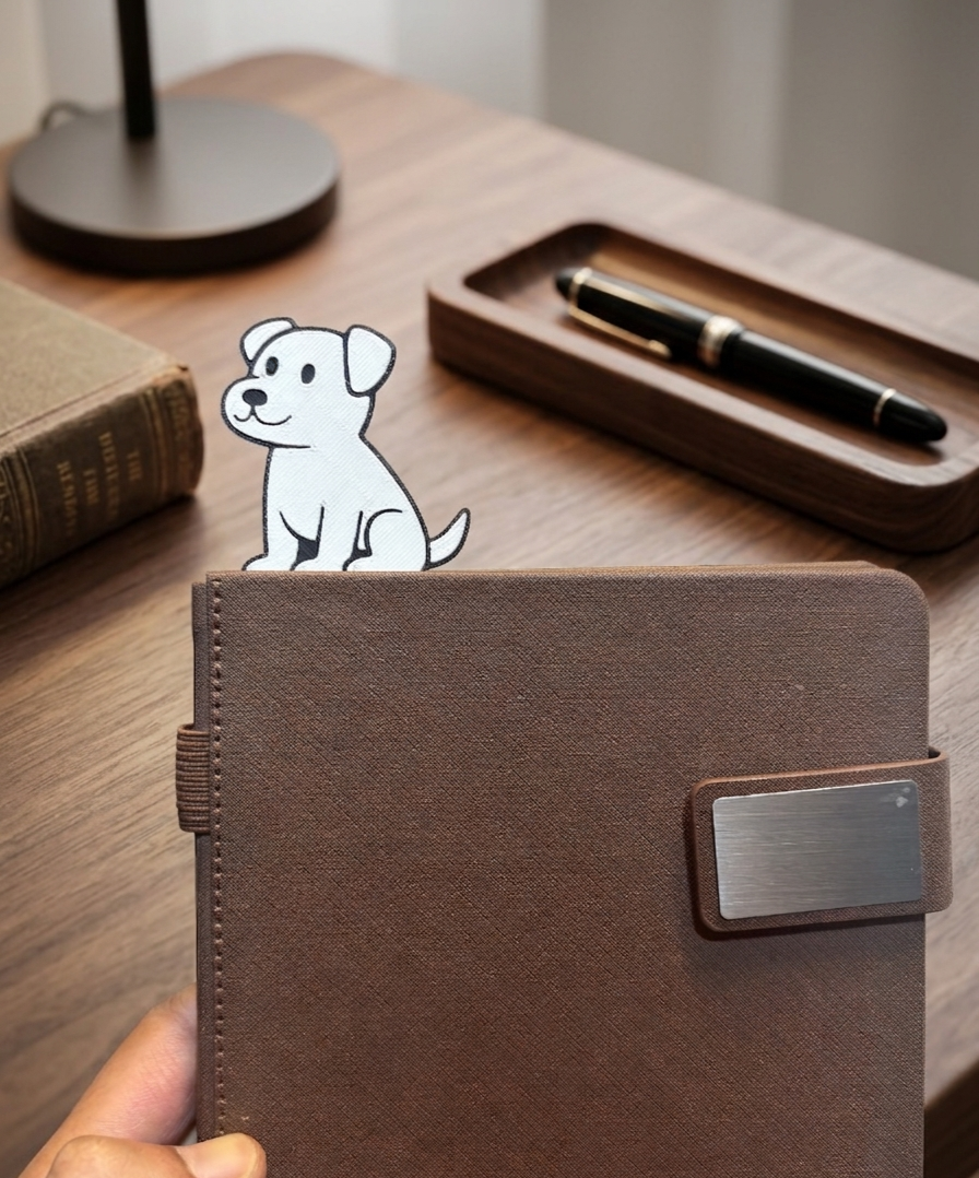 Cute Dog Bookmark