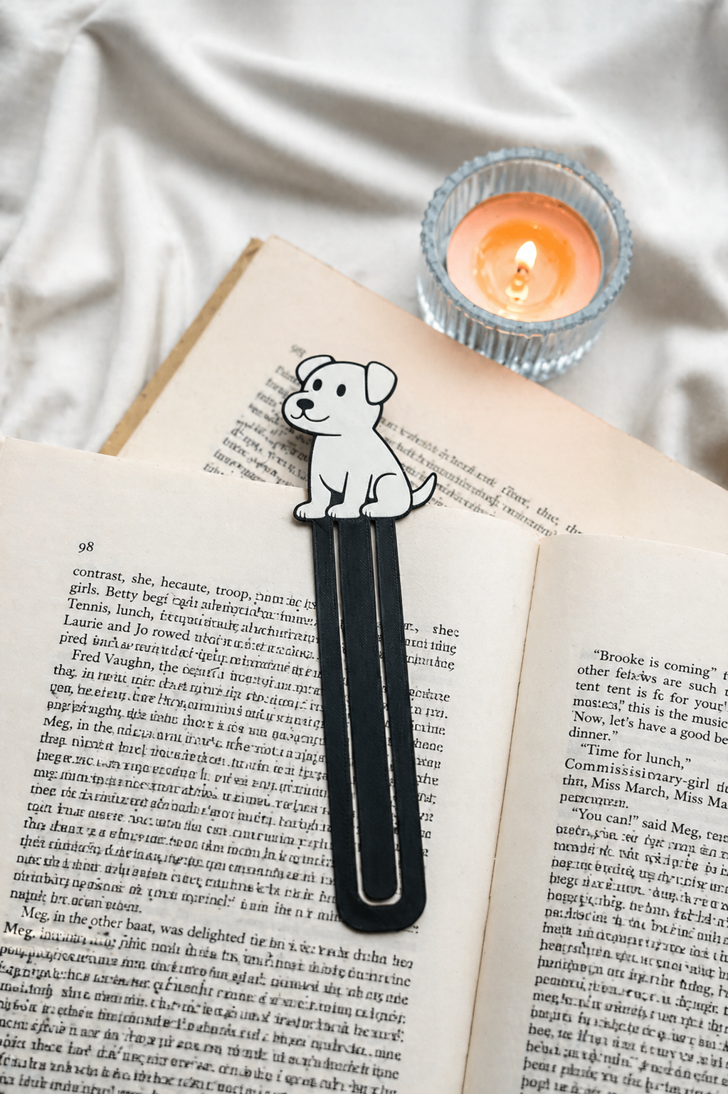 Cute Dog Bookmark