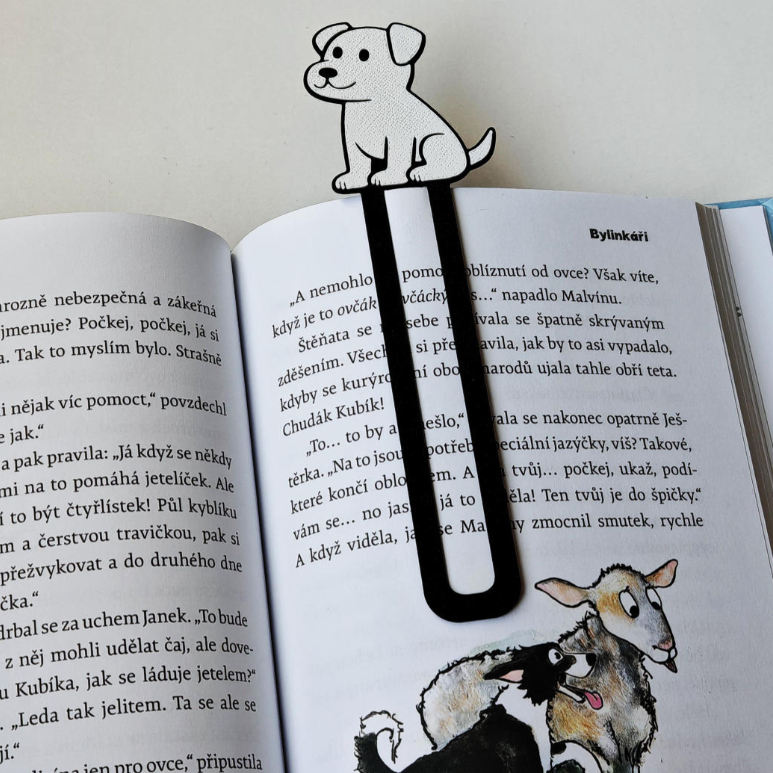 Cute Dog Bookmark