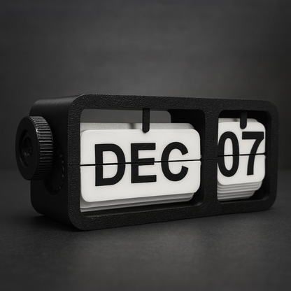 Modern Manual Flip Calendar