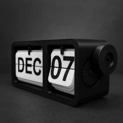 Modern Manual Flip Calendar