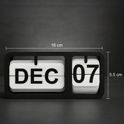 Modern Manual Flip Calendar