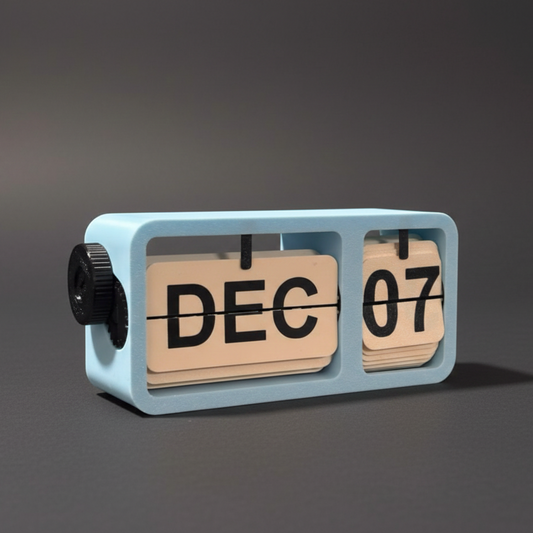 Modern Manual Flip Calendar