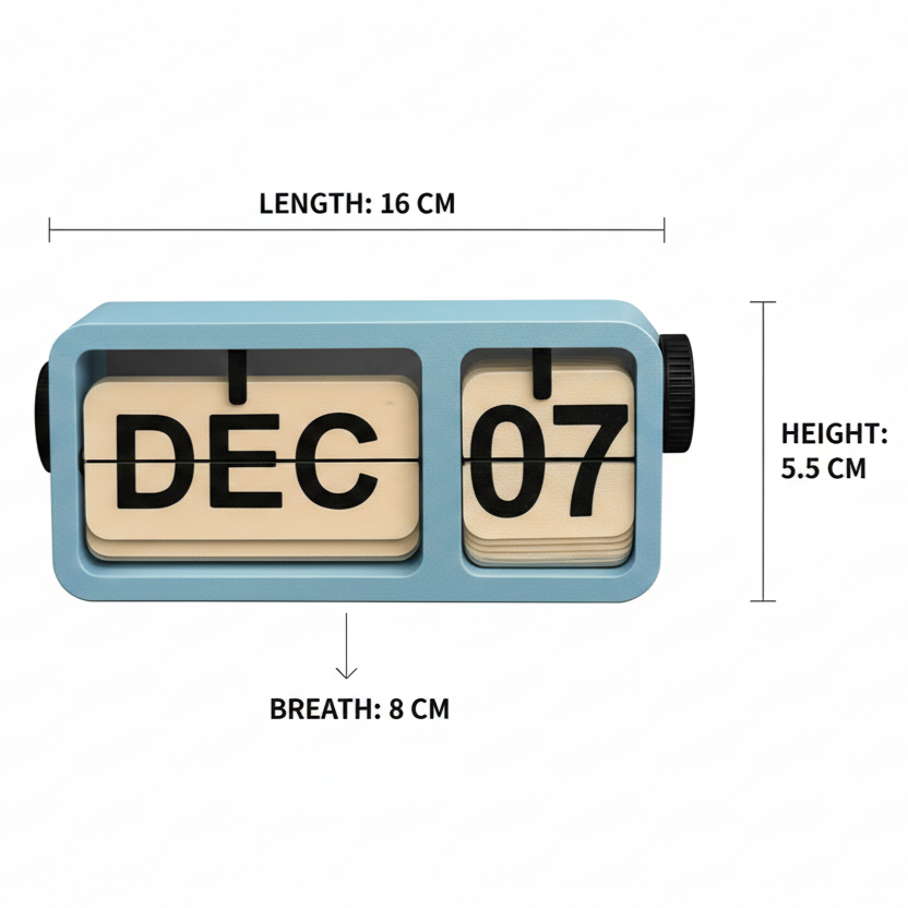 Modern Manual Flip Calendar